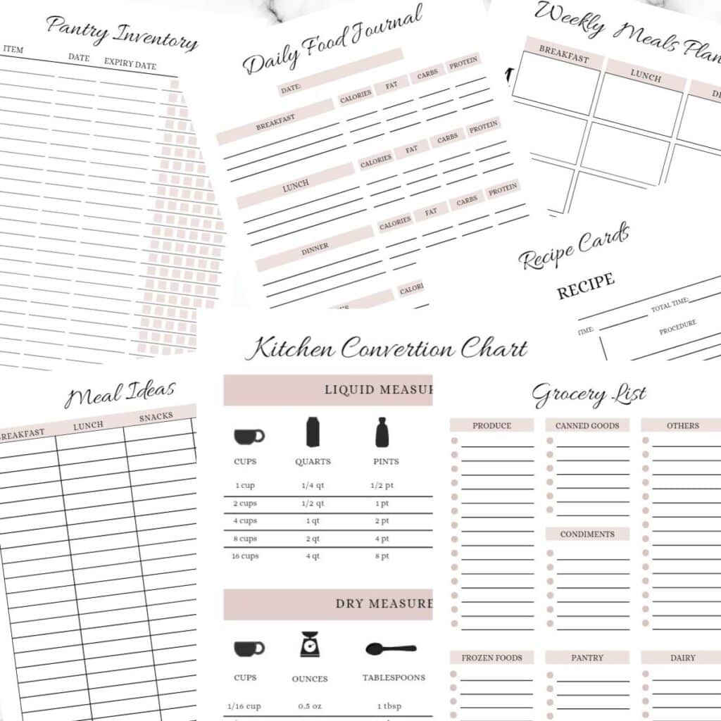 Ultimate Meal Planner Kit