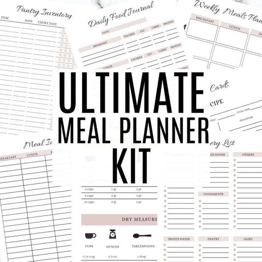 Ultimate Meal Planner Kit