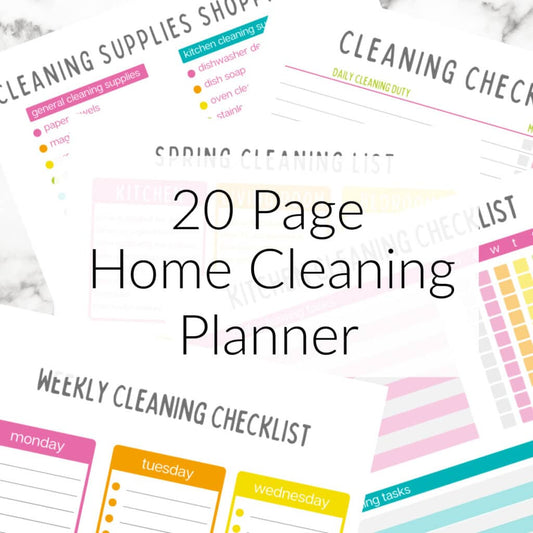 Whole House Deep Cleaning Checklists